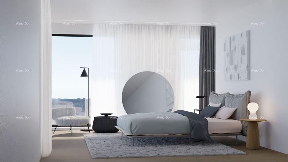 Kaštelir – moderna vila s bazenom in pogledom na morje 7