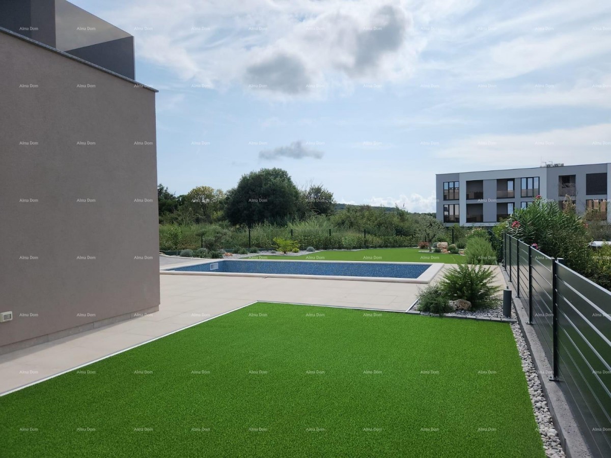 Modern oasis with a pool and private garden in Banjole 5