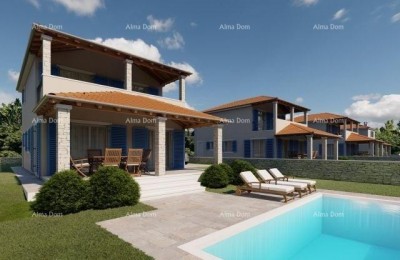 LIŽNJAN! VENDITA DI CASE IN COSTRUZIONE CON PISCINA.