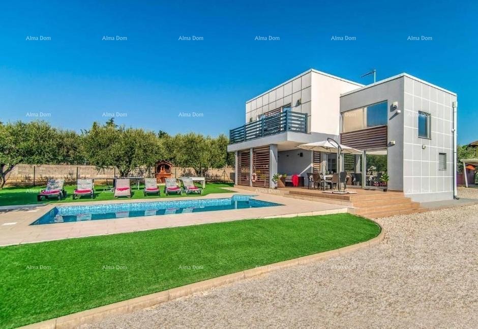 VODNJAN – Moderna villa con piscina, vista sui Brijuni e ampio giardino! 2