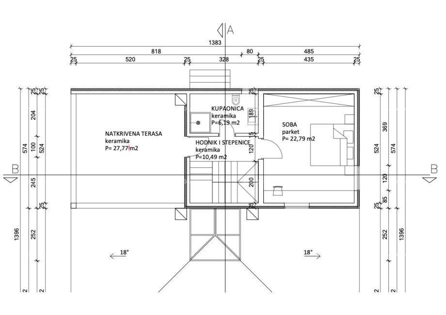 The beautiful estate for sale is surrounded by forests and vineyards, offering views of Gračišće and Učka! 18