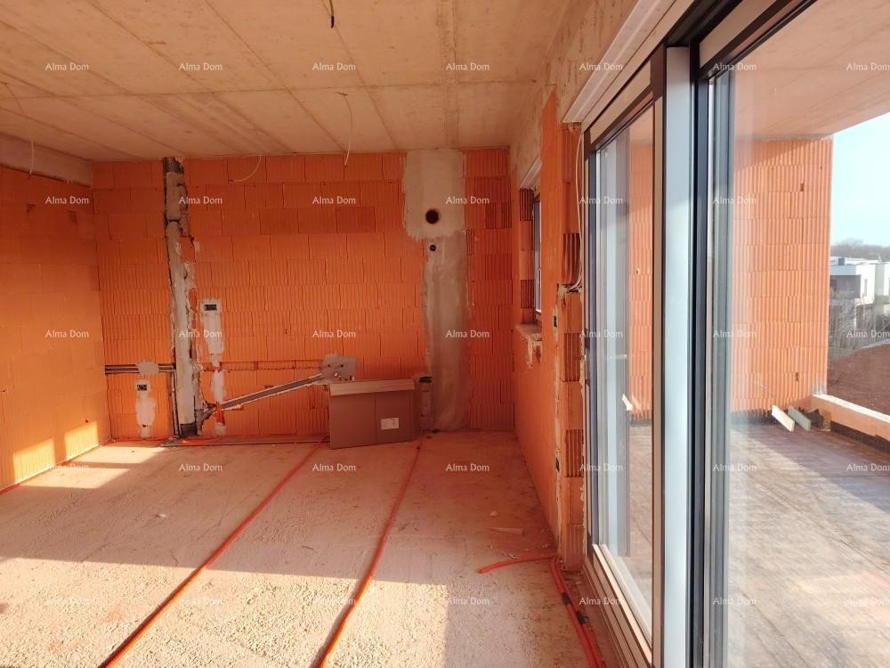 Penthaus s velikom terasom. Medulin. 8