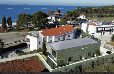 Modern villa for sale with a pool and a sea view