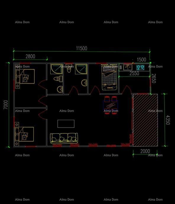 Строительный участок 700 м² – Светвинчент 2