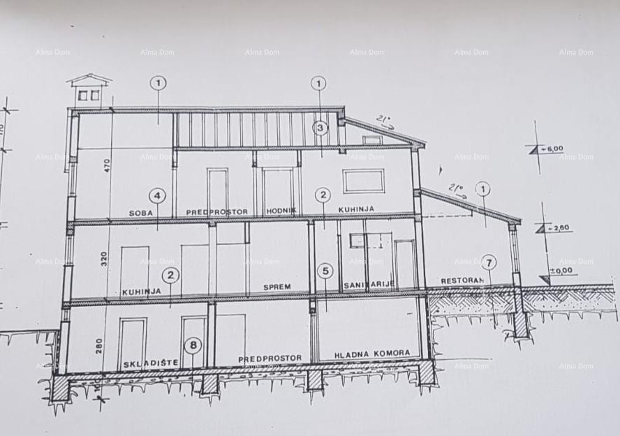Umago. Una bella casa con sei appartamenti. 10