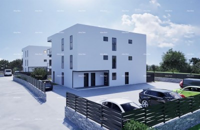 In vendita – moderni, nuovi appartamenti a Peroj con vista mare e 2 posti auto.