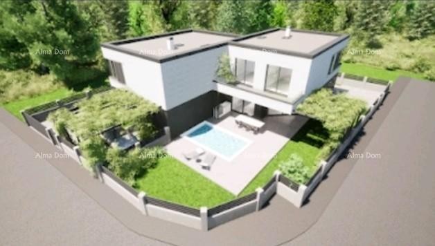 Liznjan, duplex house with pool 120m2. 1