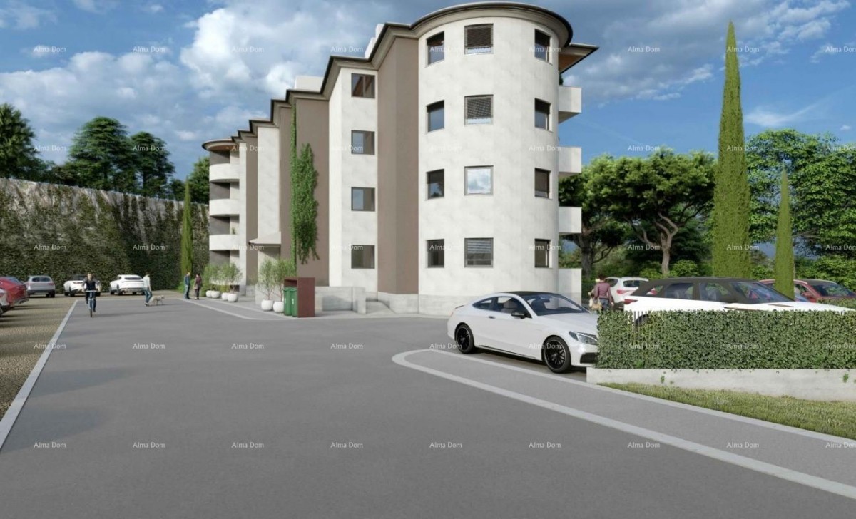 Appartamenti in vendita in un nuovo complesso residenziale in costruzione, vicino al tribunale, Pola! 6