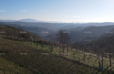 KAŠČERGA – Atraktivno gradbeno zemljišče 1665 m2 s pogledom na Učko