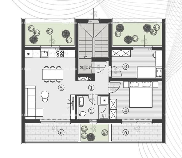 Vendita di appartamenti nel nuovo complesso residenziale, Štinjan! 11D 12