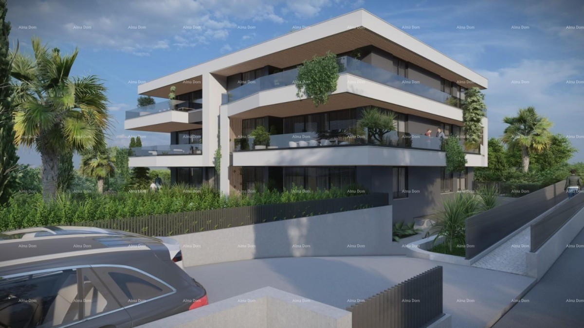 Rovigno! Nuovo edificio di lusso vicino al centro città!S4 4