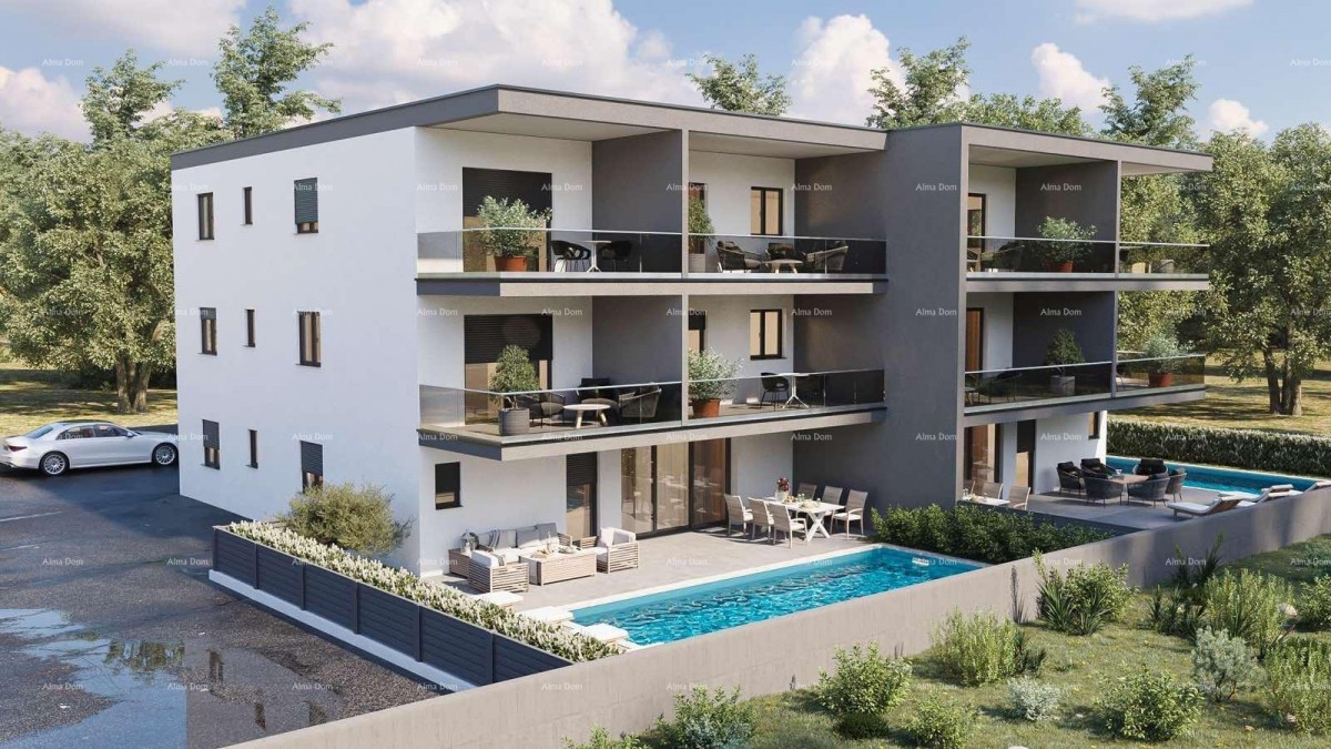 Novigrad – Nuova costruzione, appartamento di 78 m² con terrazza di 13 m². 2