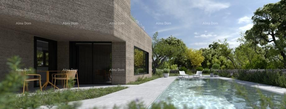 Prodaje se građevinsko zemljište, 504 m2, vile s bazenom u općini Svetvinčenat 4