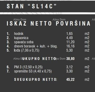 Prodaja stanova u novom stambenom kompleksu, Štinjan! 14C 11