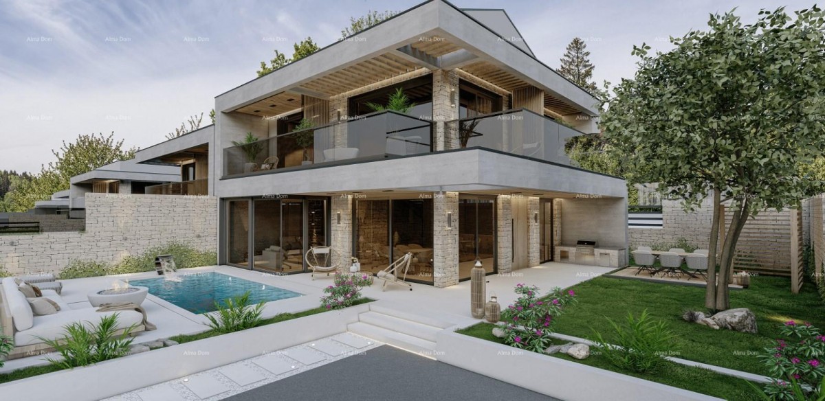 Vendita di ville moderne in una bellissima zona residenziale, Umago 6