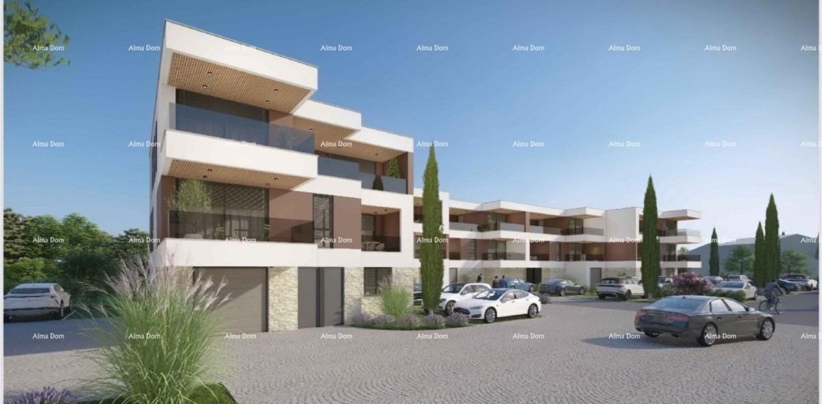 Sale - Ground floor apartment in a new residential complex, Valdebek, Pula! Zg5 S1 2