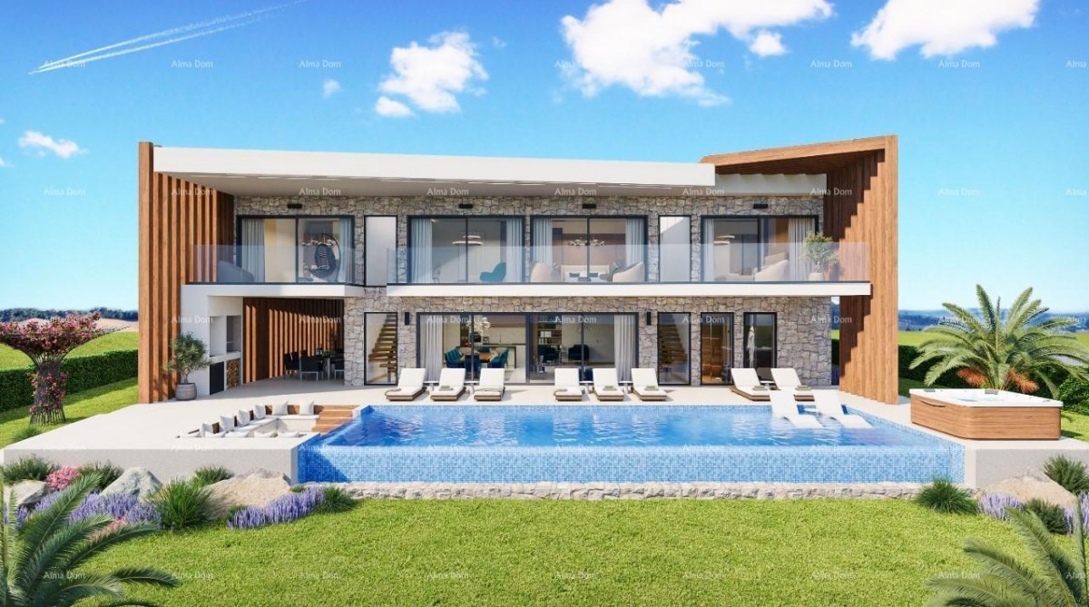 Modern villa for sale, Kaštelir. 1