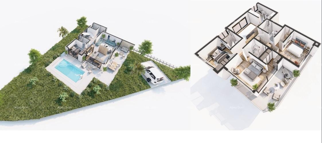 Продажа современных вилл в красивом жилом районе Умага 12