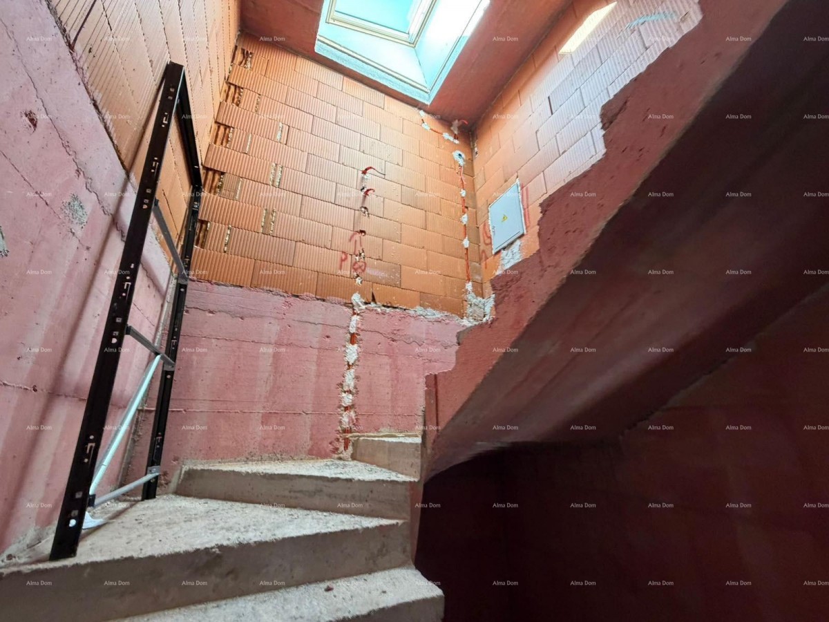 Penthouse, stan 130m2,  Garaža + PM, u novom stambenom kompleksu, Valdebek, Pula! Zg3 S4 14