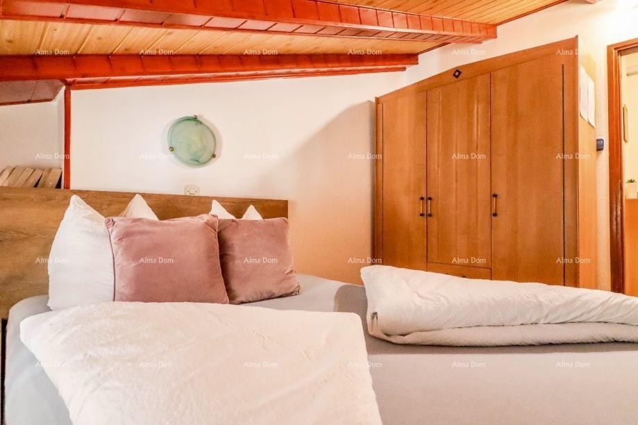 Beautiful apartment in Rovinj – 55 m², two-story, with a view of the old town 14