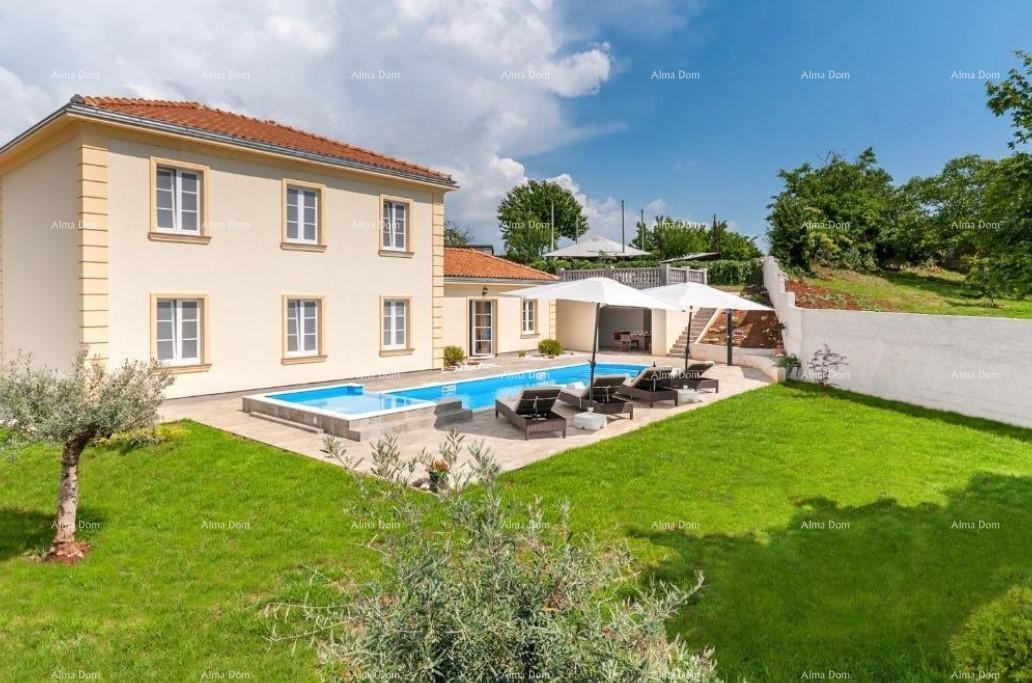 Villa with swimming pool for sale, near Barban 5