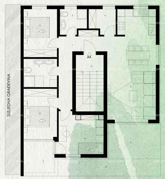 Продажа квартир в новом жилом проекте, Пула 8