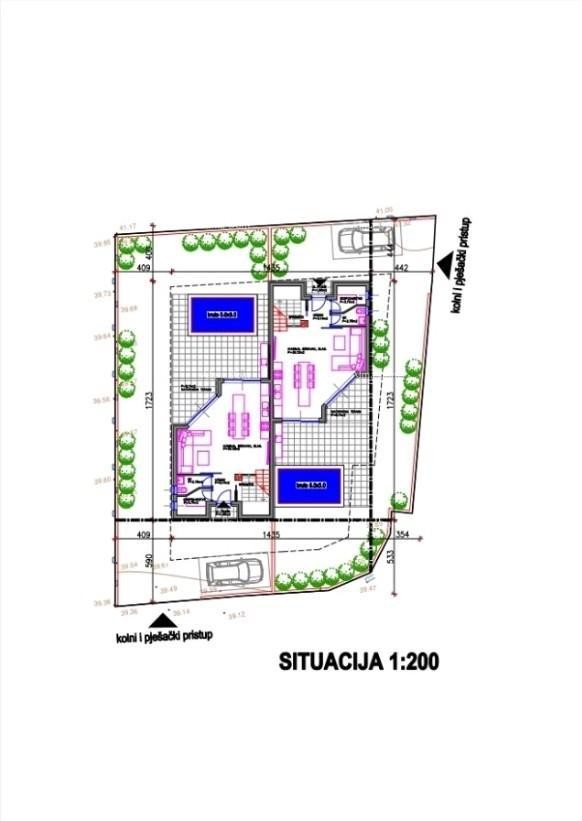 Liznjan, duplex house with pool 120m2. 9