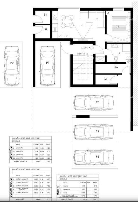 Sale of apartments in a new residential project, Pula. Valmade. 4