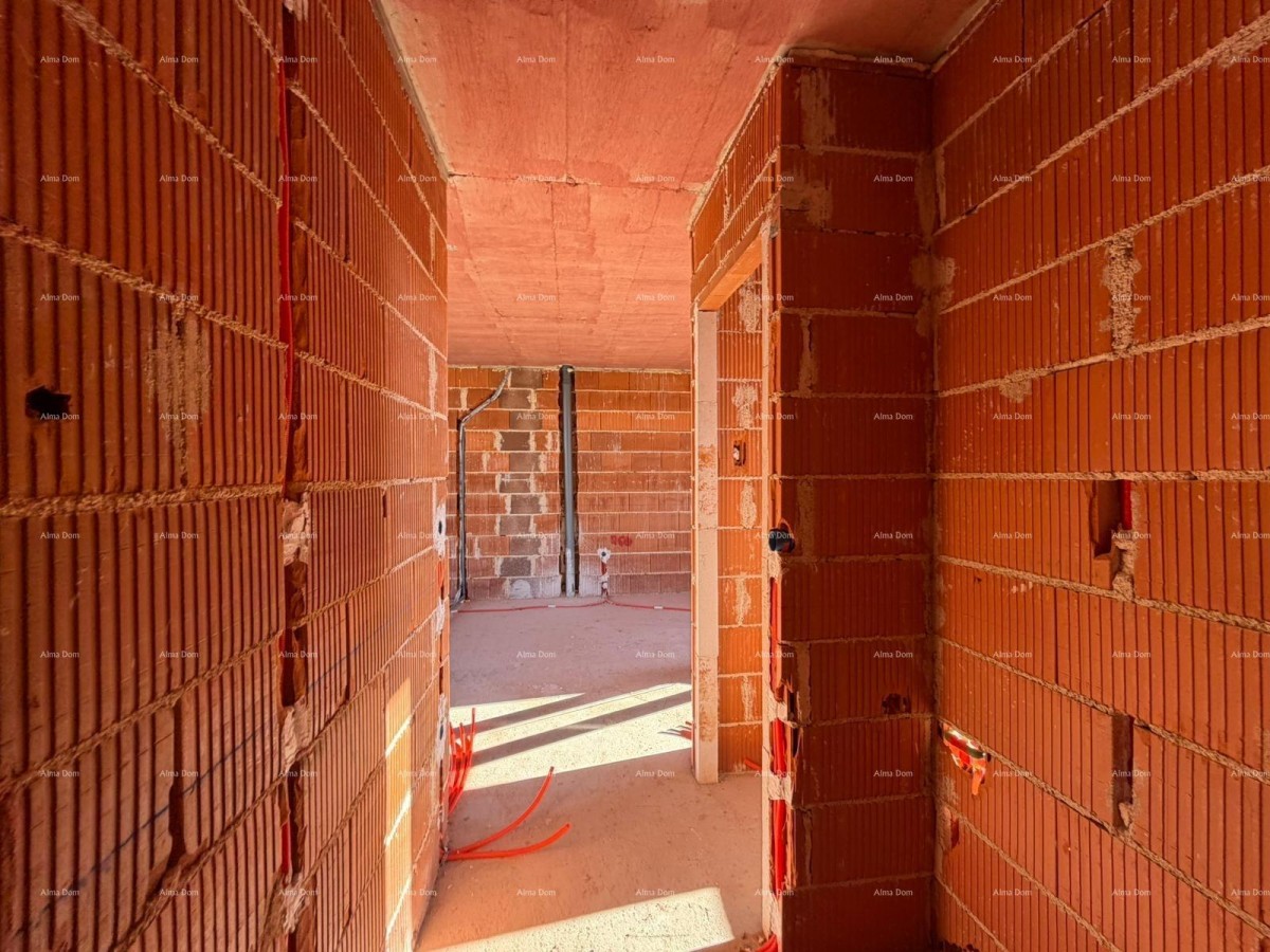 Prodaja modernih stanov v novem stanovanjskem projektu, pogled na morje, Štinjan, B4 14