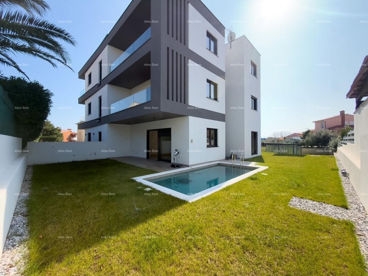 RESERVED - ПРЕМАНТУРА — квартира с садом и бассейном, 500 м от моря (101) 11