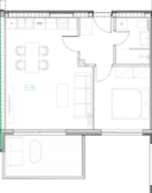 УМАГ – Новостройка! Квартира в современном жилом комплексе, 1-15 8