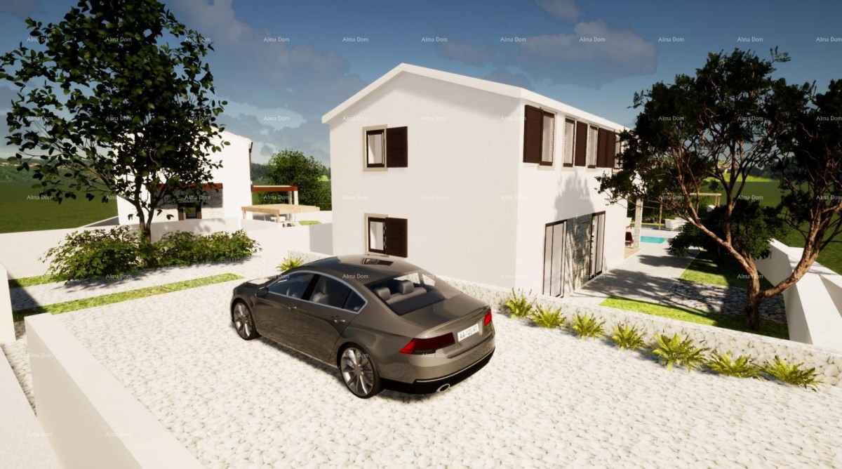 Sale of a modern house with a pool in a quiet and beautiful Istrian location,  Svetvinčenat! 28