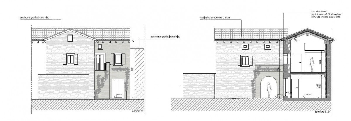 Продажа - Каменный истарский дом с проектом и подготовленной документацией – близость к Тиньяну! 5