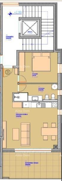 New Project! Apartments in an Excellent Location, Near the Sea, Umag! D, zg1 5