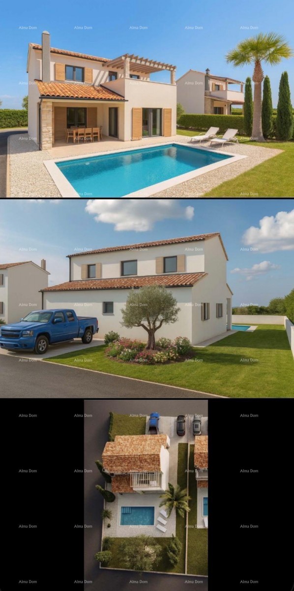 Beautiful villa with a pool located in a peaceful setting of Červar. 13