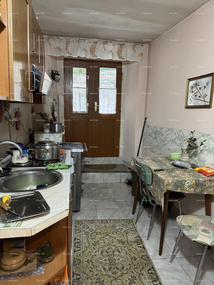 A house with a yard near the center, Buje! 19