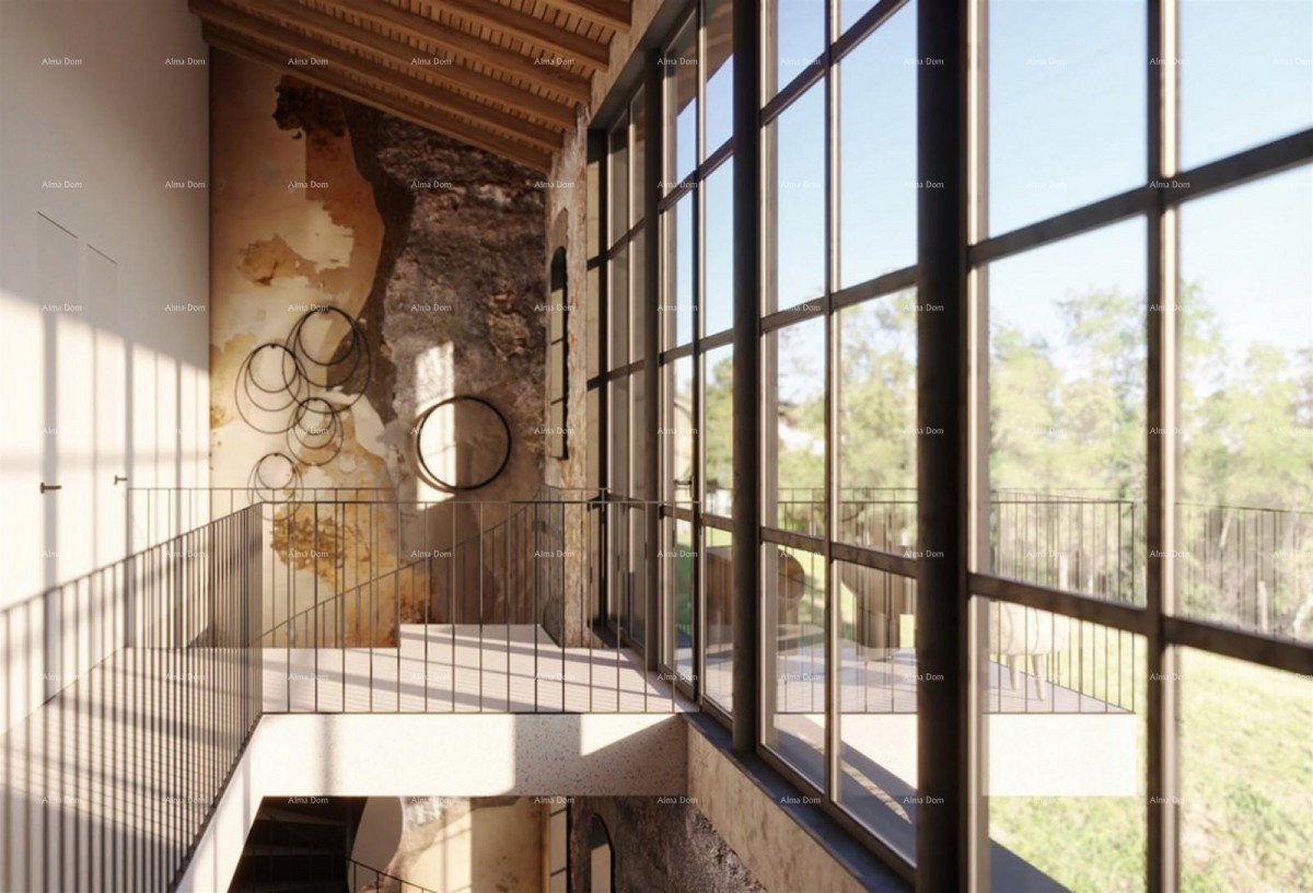 Prodaja - istarska kamena kuća u fazi renovacije, blizina Cerovlja! 4