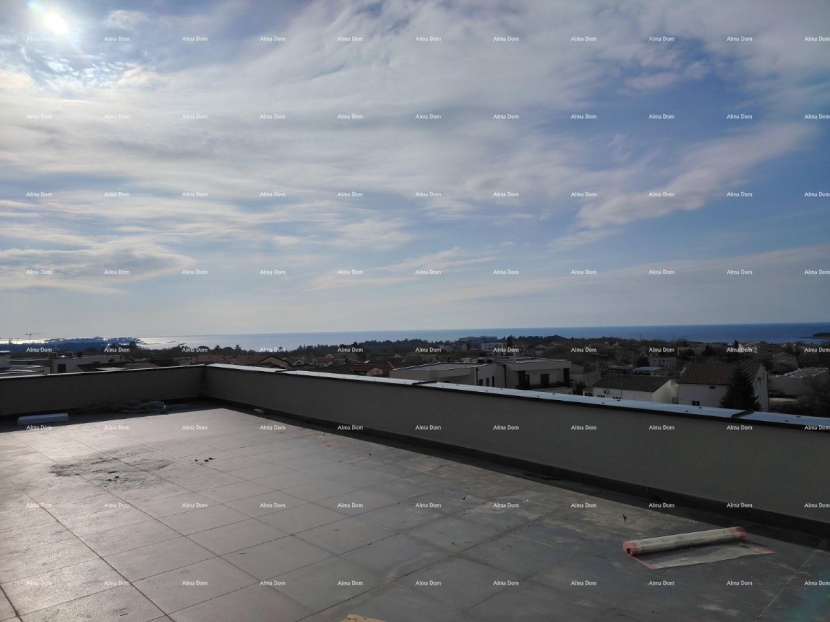 Poreč, Veli Maj, PENTHOUSE WITH PANORAMIC SEA VIEW 2