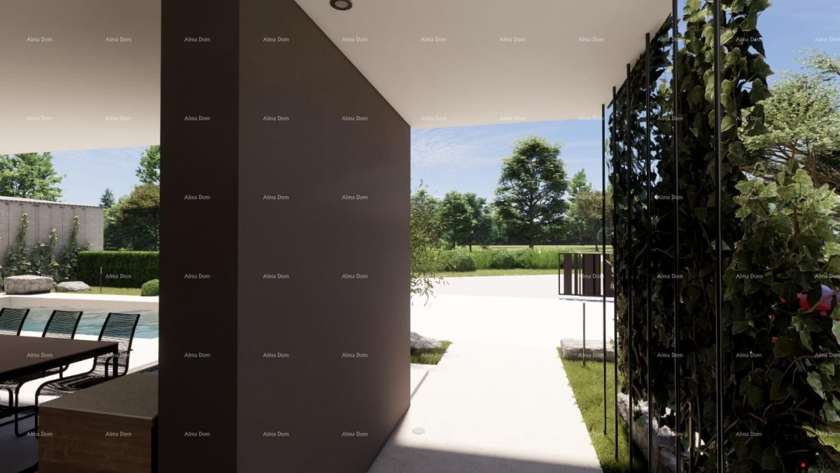 Prodaja zemljišta s  građevinskom dozvolom i projektom, okolica Vodnjana! 10