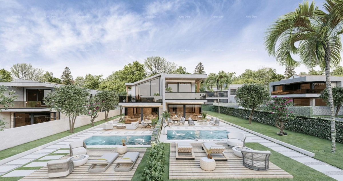 Продажа современных вилл в красивом жилом районе Умага 4