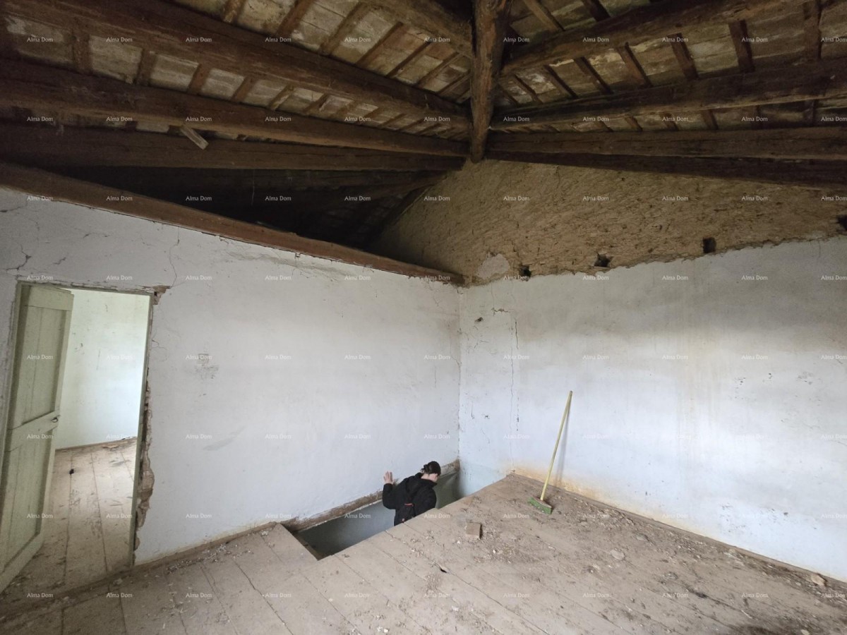 Galižana –kamena kuće s građevinskim zemljištem i šternom 15