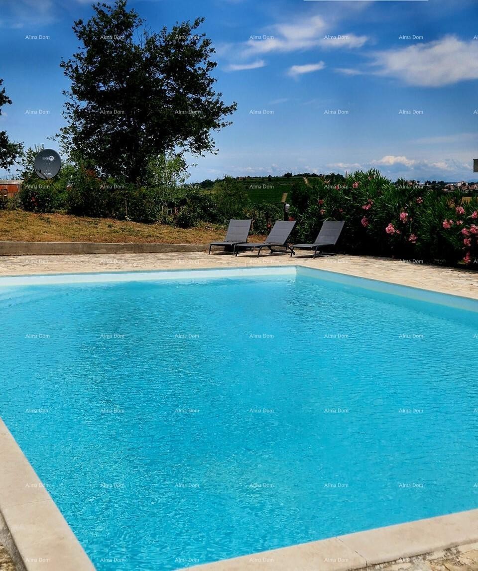 BUJE – House with a Pool and Panoramic View 12