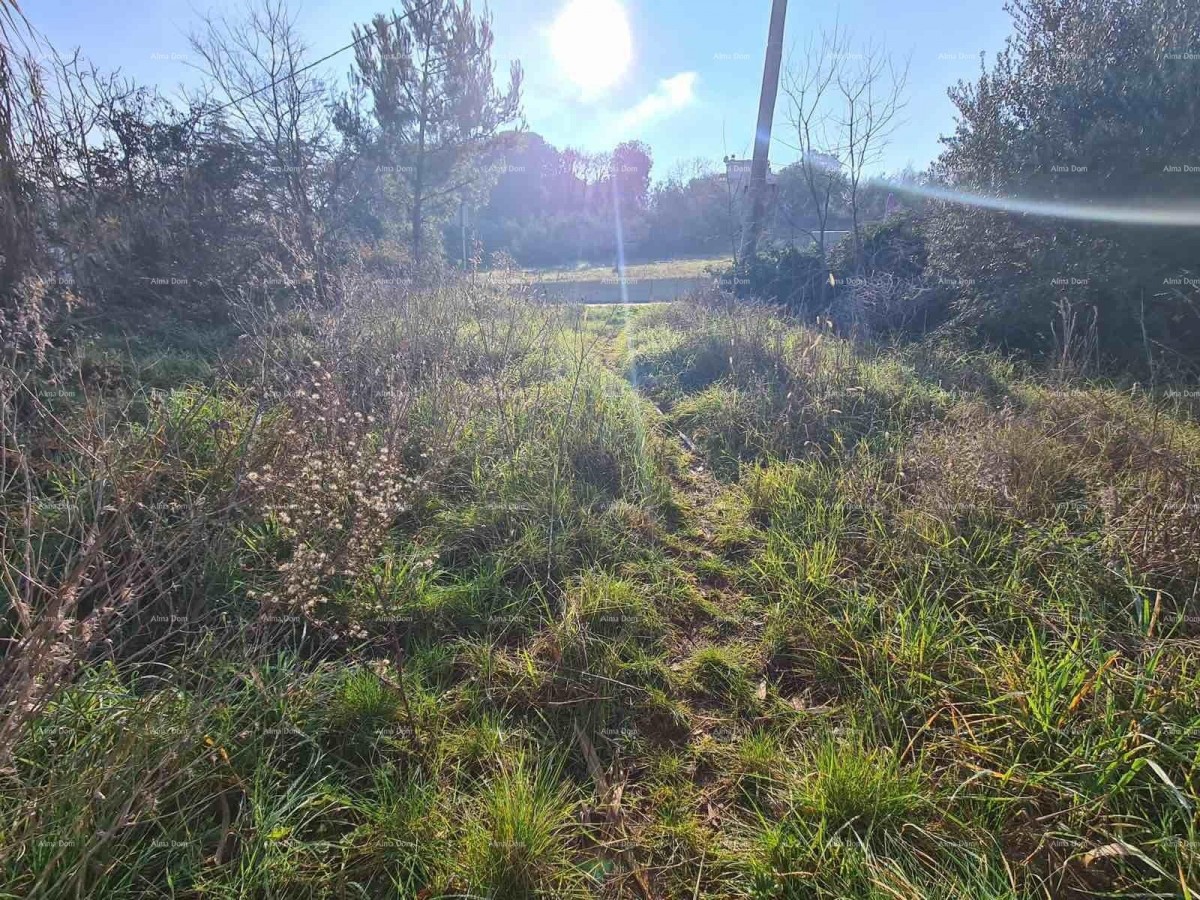 Građevinsko zemljište Vintijan – 800 m2 – uz cestu 1