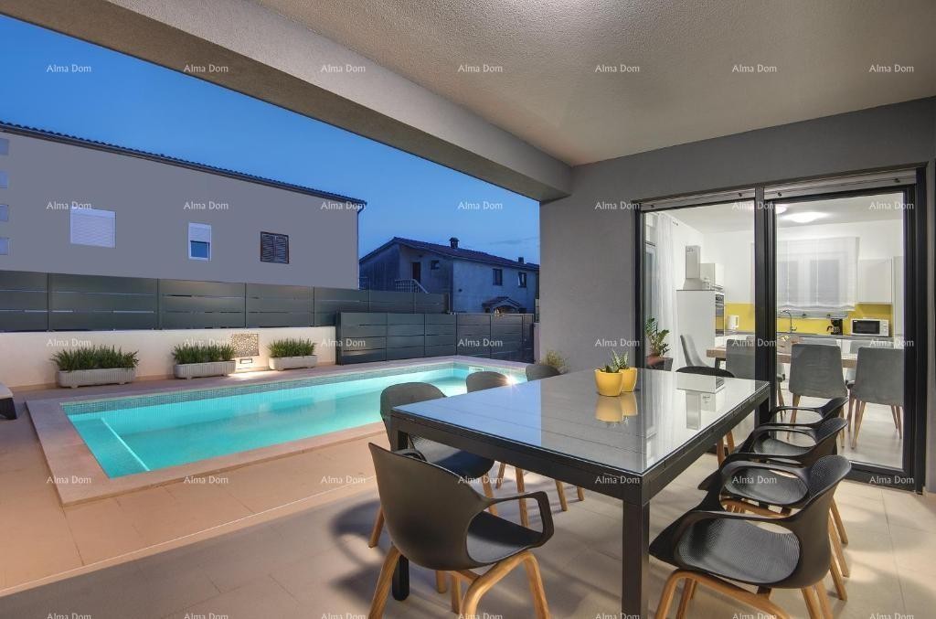 Moderna hiša z bazenom! Blizu Pule! 3