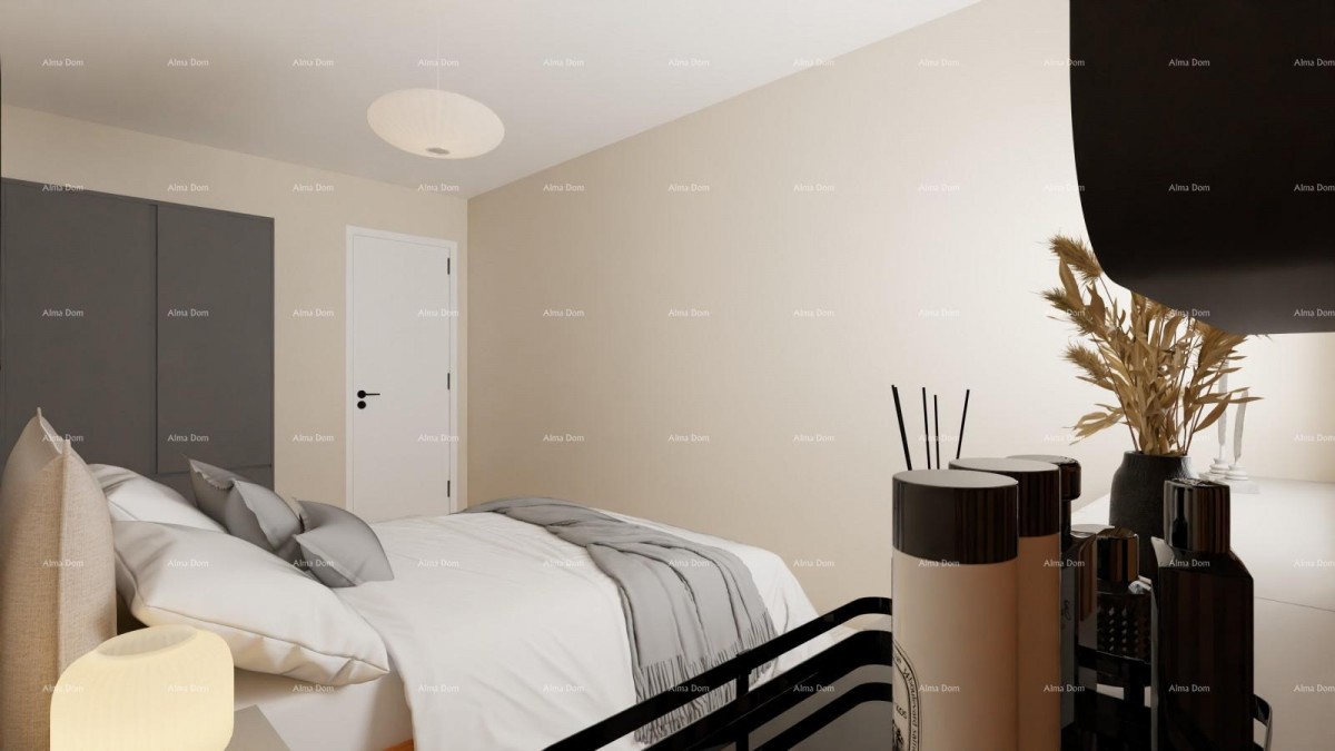 Prodaja modernega stanovanja v novogradnji s parkirnim mestom, Vabriga, Poreč! 7