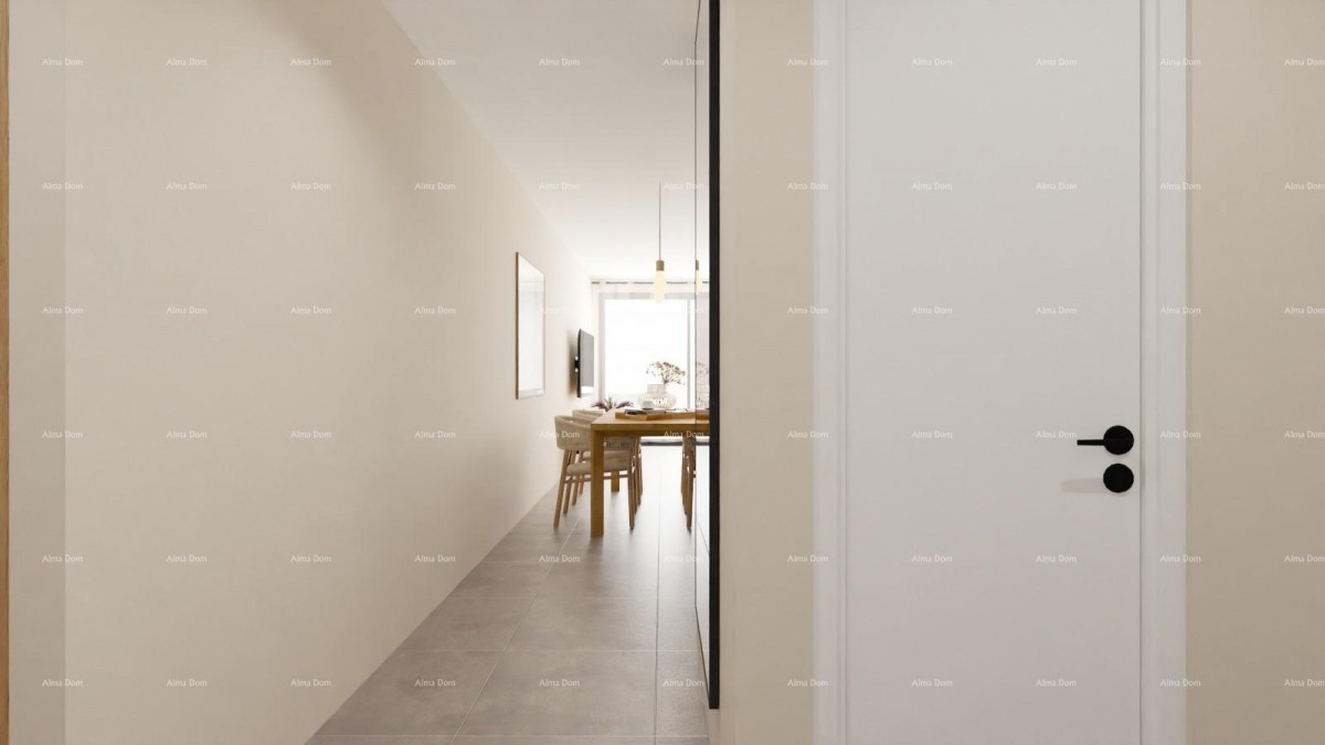 Prodaja stanov v moderni novogradnji s parkirnim mestom in shrambo, Vabriga, Poreč! B1-V2 12