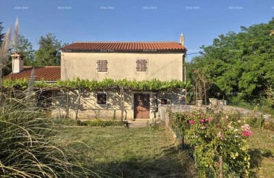 LABIN, ISTRIAN STONE HOUSE IN A ROW FOR ADAPTATION