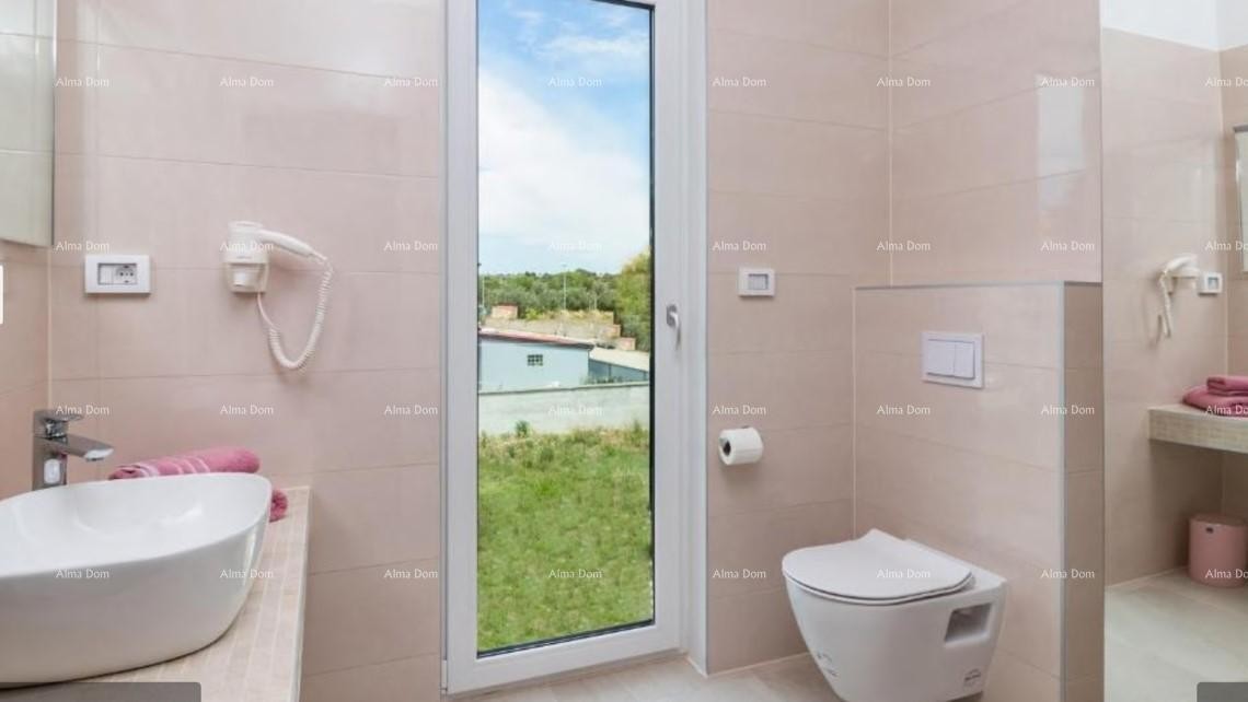 Продается прекрасная вилла с бассейном, джакузи и видом на море, Фажана! 9