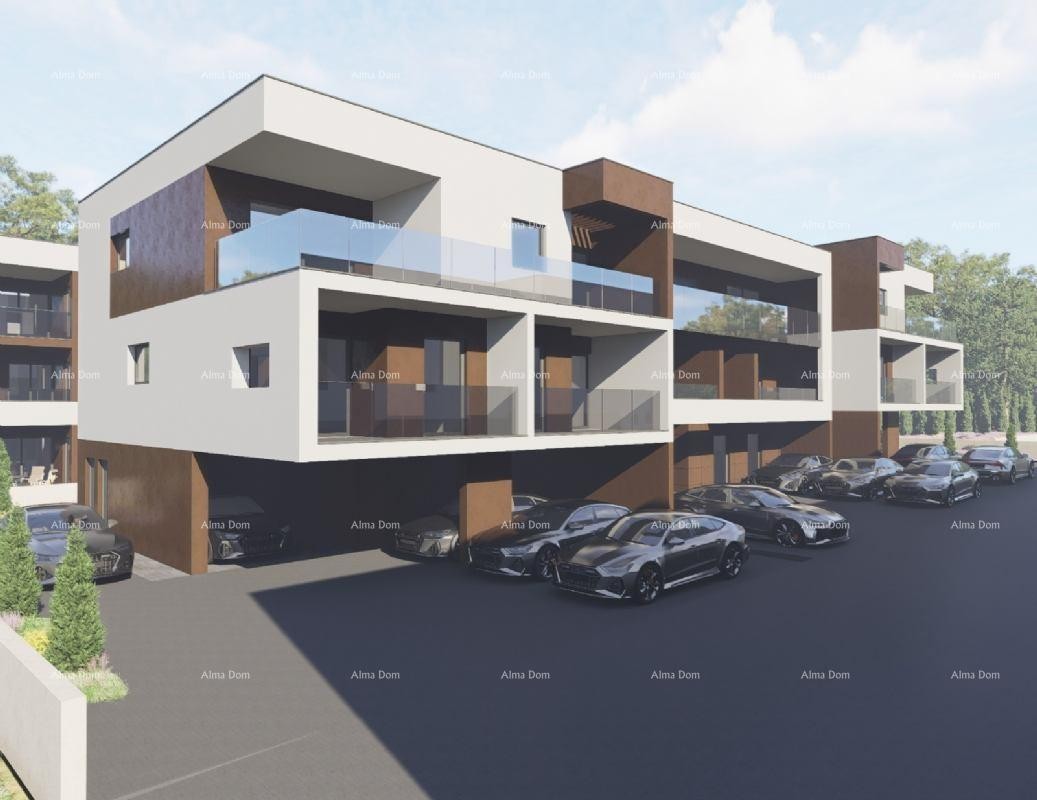 Sale of apartments in a new residential project, Pula. Valmade. 2