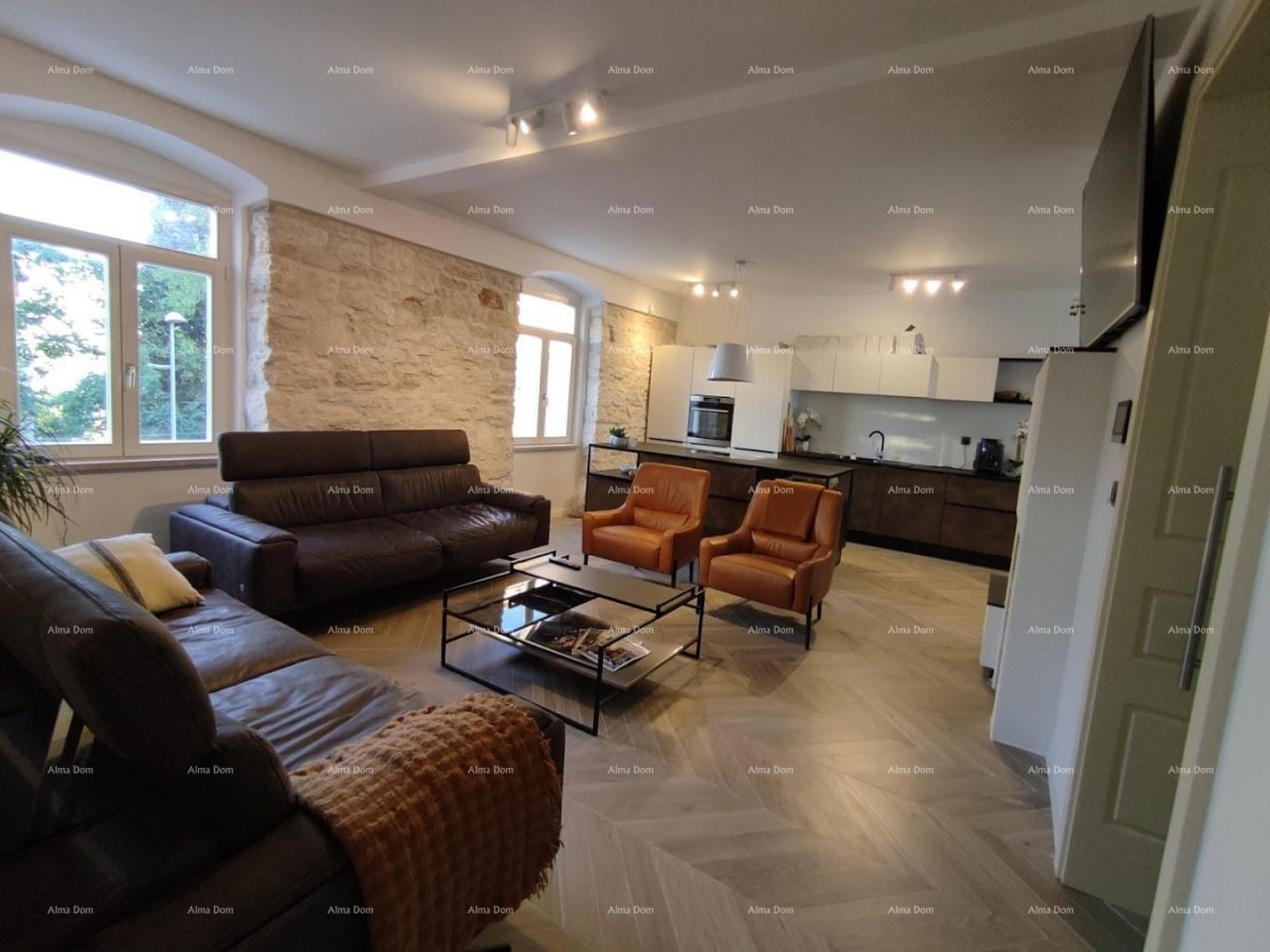 Pula Veruda Прекрасная, полностью отреставрированная австро-венгерская каменная вилла с видом на море. 4